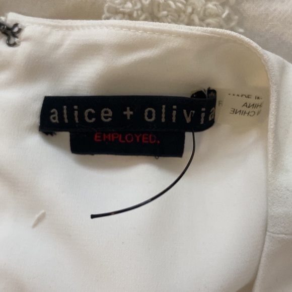 Alice and Olivia white top - Picture 2 of 3